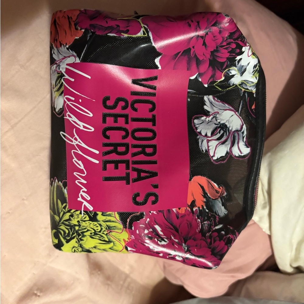 Victoria's Secret Wildflower Cosmetic Bag